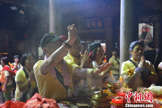 時隔200餘年 臺灣民雄慶誠宮重回湄洲祖廟謁祖進香