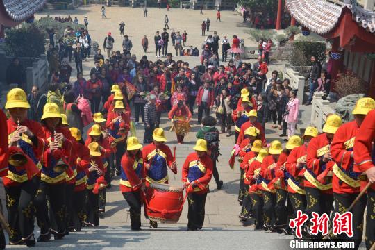 多支臺灣進香團齊聚“媽祖故里”湄洲島謁祖進香