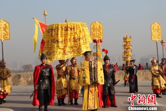 西安上演“冬至祭天”唐代國禮催熱傳統文化（圖）