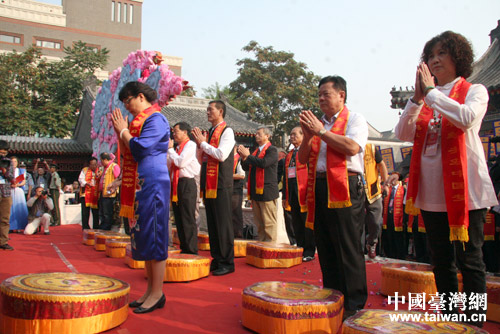 第七屆中國·天津媽祖文化旅遊節——天后宮大型傳統祭拜活動現場