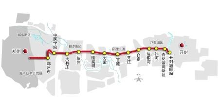 鄭開城際鐵路進入聯調聯試階段“雙城生活”將成現實(圖)