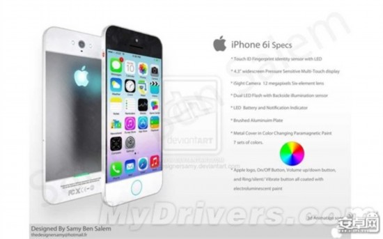 Samy Ben Salem：閃閃發光的“iPhone 6”你喜歡嗎？