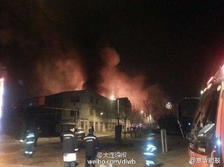 大連一液化氣站發生爆炸 傷亡不明