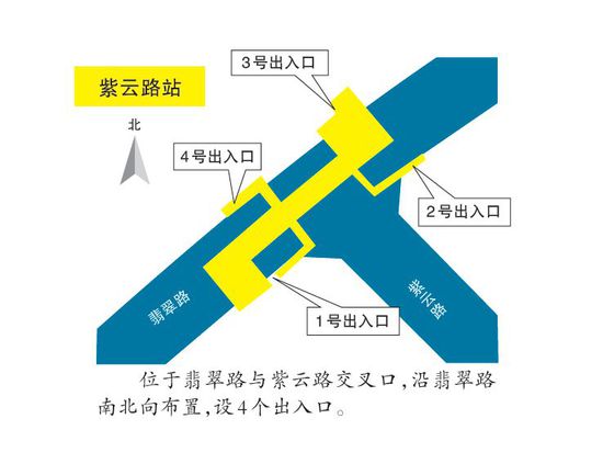 合肥市地鐵3號線站點集體亮相(示意圖)