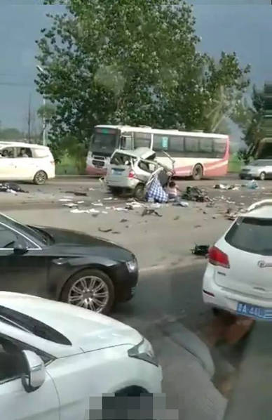 車禍慘烈現場