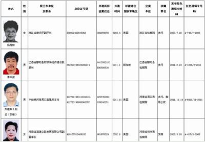 中國全球通緝百名外逃人員 其中涉貪賄超六成