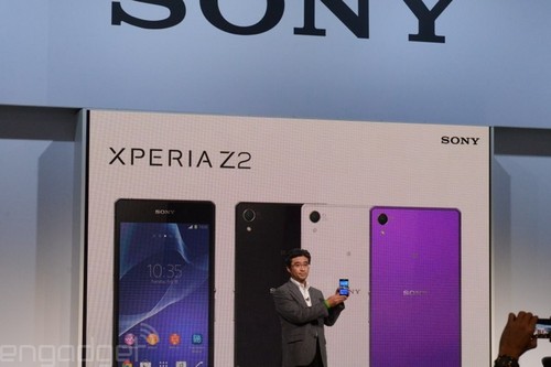 Xperia Z2亮相發佈會