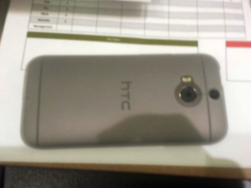 HTC All New One真機諜照（圖片來自網路）