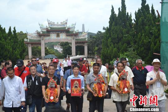 38家臺灣宮廟齊聚“媽祖故里”謁祖進香（圖）