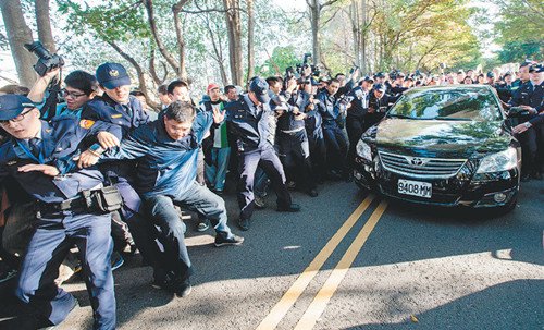 陳水扁離開臺中監獄 獄方嘆過去627天都是壓力(圖)