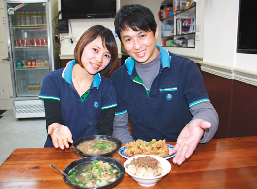 巴西落難貴公子臺灣賣滷肉飯送溫情（圖）