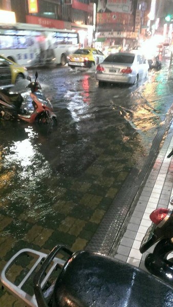 梅雨季造成臺灣中部豪雨成災