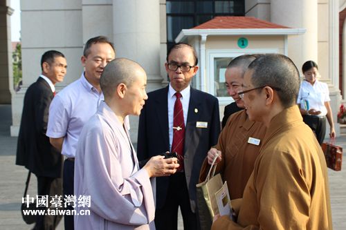 臺灣佛陀紀念館參訪團來天津交流