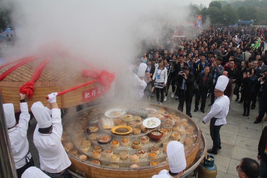 臺灣美食文化周湖北天門開幕 兩岸美味小吃PK