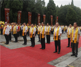 丁酉年海峽兩岸炎帝神農祭祀大典在湖南株洲隆重舉行