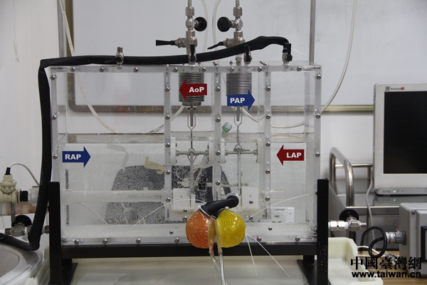 鳳凰全人工心臟模擬實驗。
