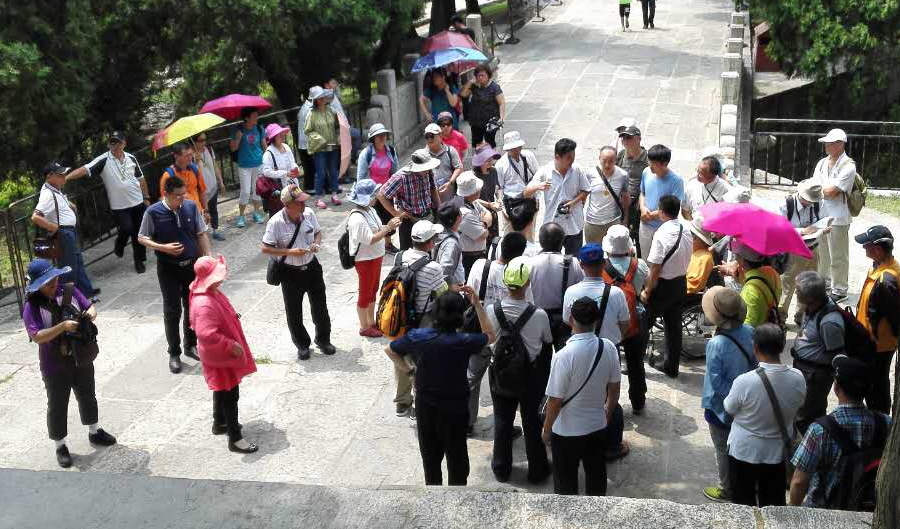 臺灣鬼穀子文化研究會來蒙山旅遊度假區訪問交流