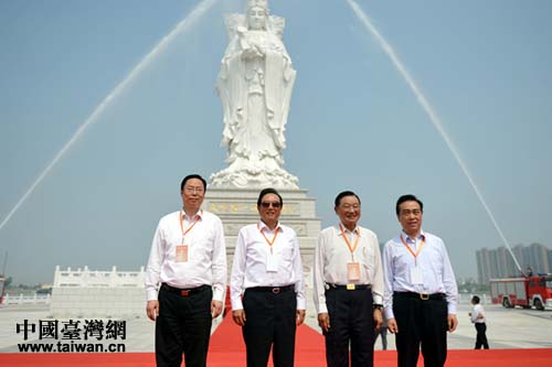 江蘇泗陽縣舉行媽祖文化園開園儀式