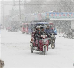 內蒙古呼倫貝爾普降大雪