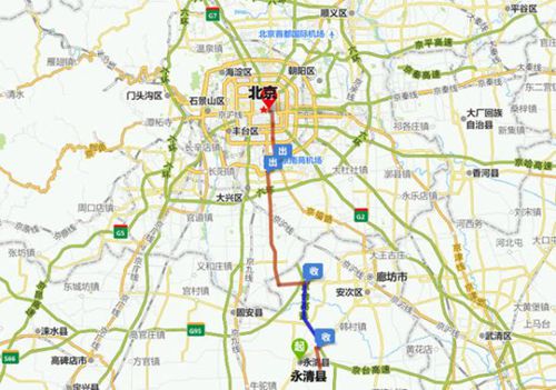 京臺高速北京段通車。