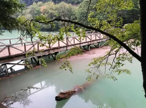 地震後的九寨溝