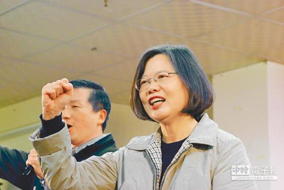 民進黨“立委”初選，多人標榜蔡英文唯一推薦。（臺媒圖）