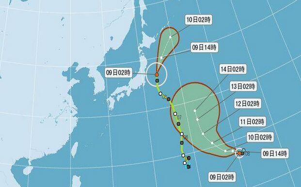 輕颱風今日淩晨康森成形 暫不會影響臺灣