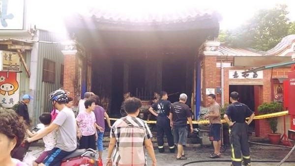 臺鹿港鳳山寺大火 全臺保存年代最早的交趾陶被燒燬