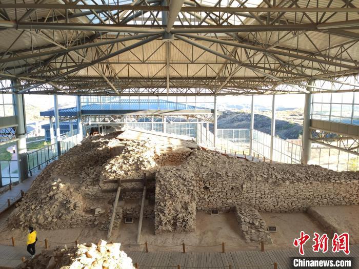 石峁遺址。　<a target='_blank' href='http://big5.chinataiwan.cn/gate/big5/www.chinanews.com/' ><p  align=