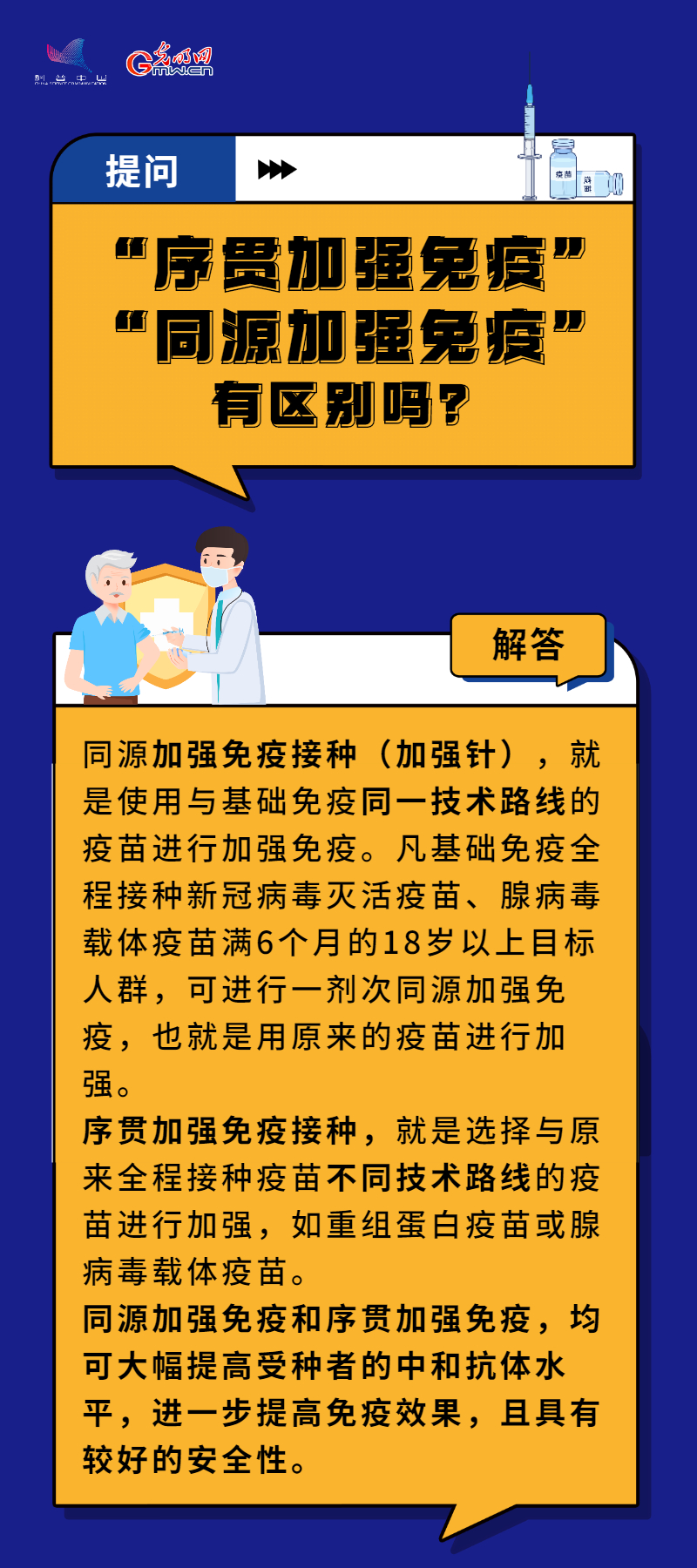 【防疫科普】“苗”準防疫 積極推進老年人疫苗接種