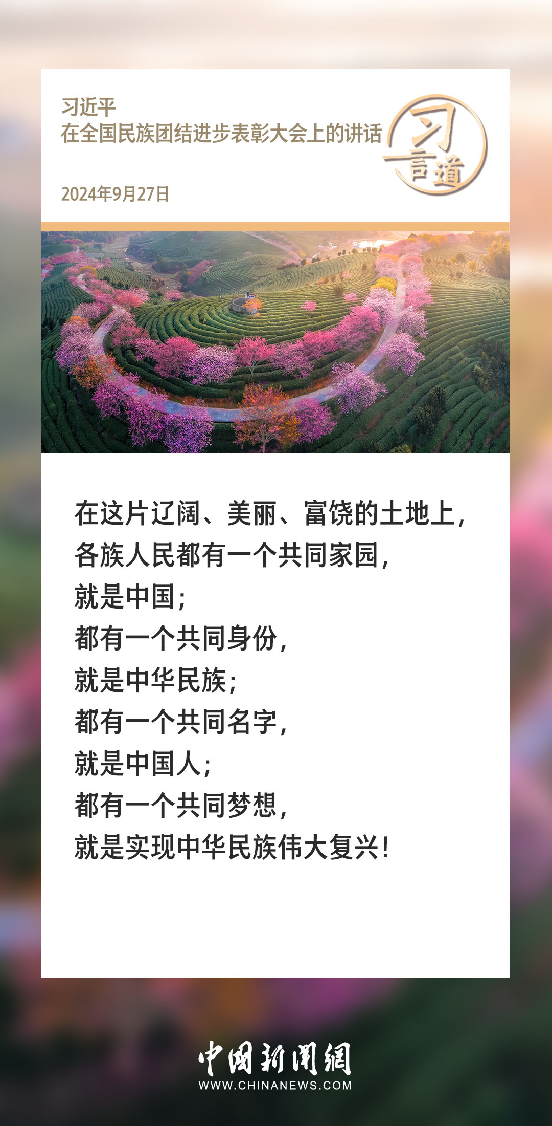 習言道｜不斷滿足各族人民對美好生活的嚮往