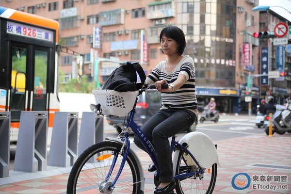 臺灣Youbike。（臺媒圖）