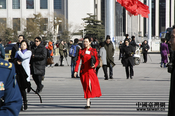 組圖：全國政協十二屆三次會議開幕會掠影