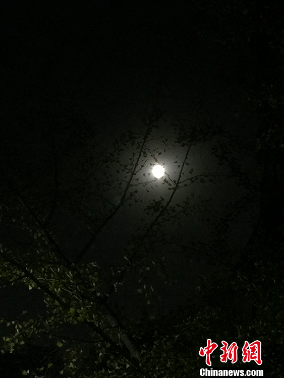 中國多地現本世紀最大超級月亮