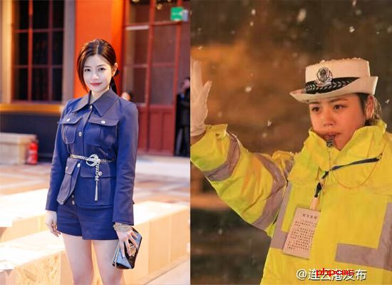 司機撞臉王思聰 女交警撞臉陳妍希然而誰都沒有陳奕迅像