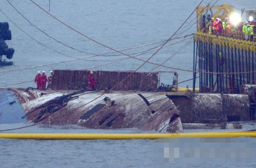 韓國最嚴重船難世越號 沉沒1073天后重見天日