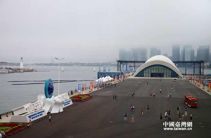 青島國際會議中心外景。