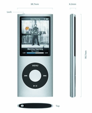 本次最新發佈的第四代iPod nano