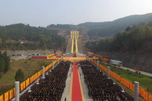 兩岸同胞共聚鹽亭祭華夏母親嫘祖