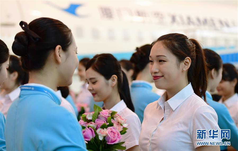 廈門航空迎來首批臺籍空中乘務員