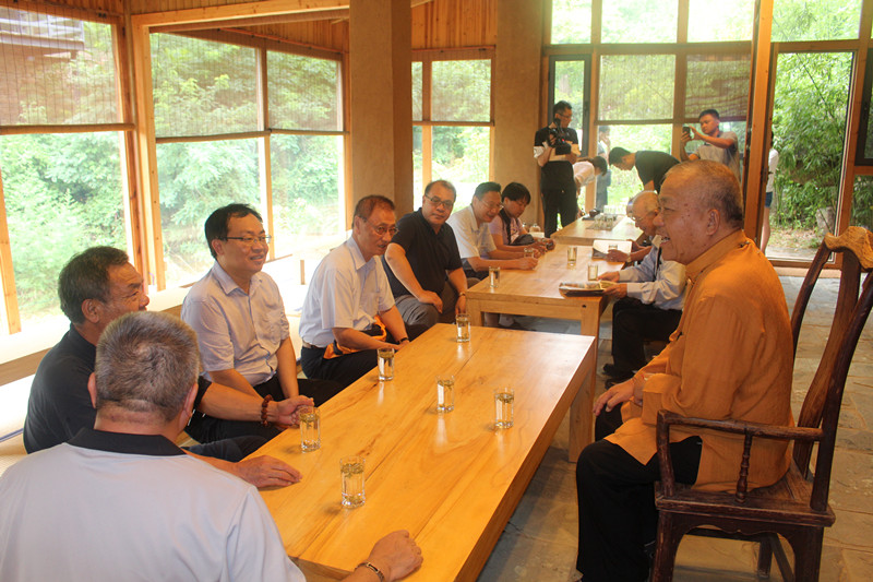 臺灣鬼穀子文化研究會來蒙山旅遊度假區訪問交流