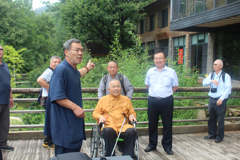 臺灣鬼穀子文化研究會來蒙山旅遊度假區訪問交流