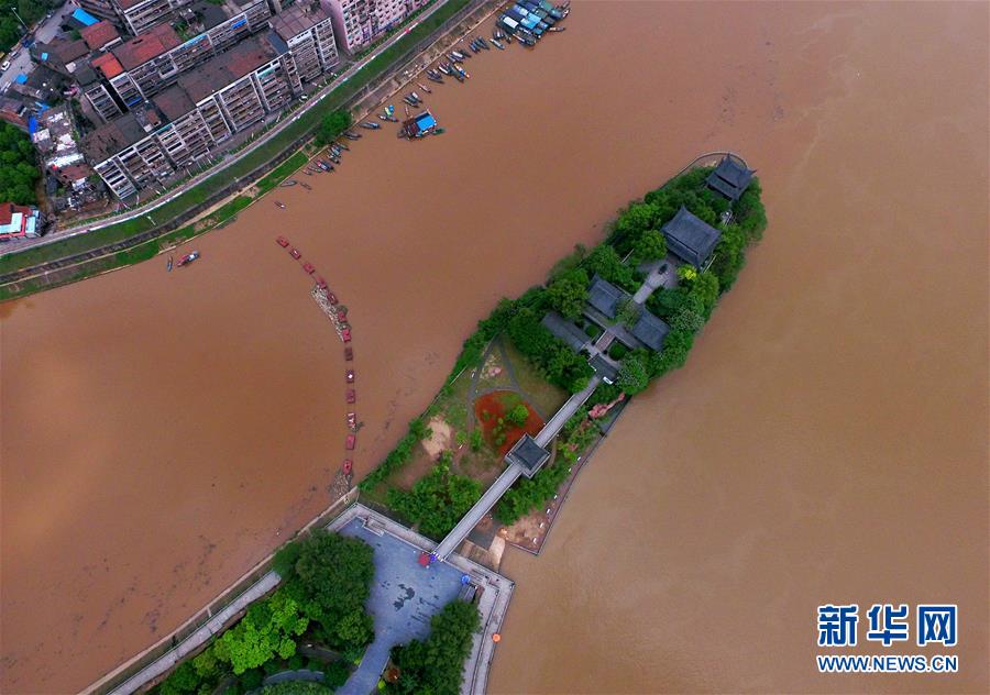 湖南多地遭遇暴雨 38萬餘人受災