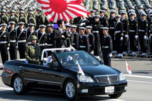 日華媒解讀日本新安保法案自衛隊或行軍隊之實