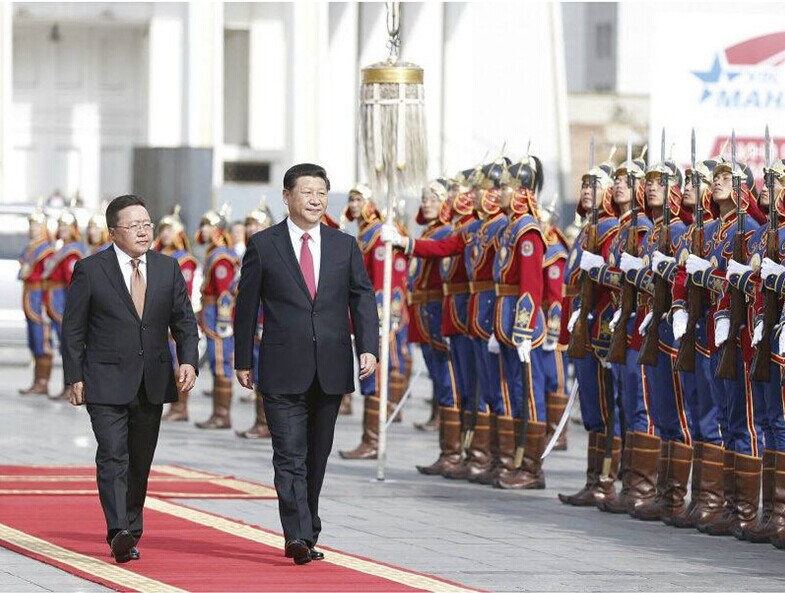 習近平會見蒙古國總統：我這次來是走親訪友