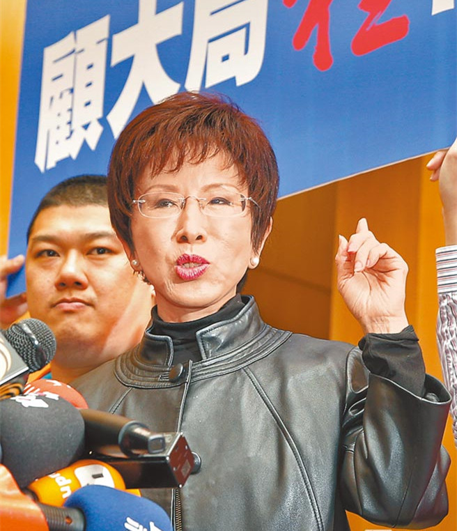 洪秀柱不選“立委”留在國民黨 臺媒讚其真俠女