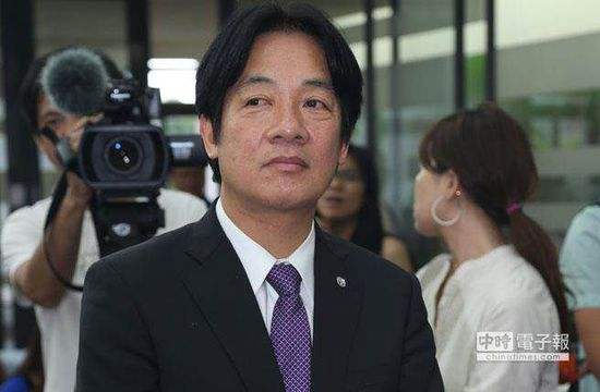 賴清德即將接任“行政院長” 網友酸：以後沒颱風假了!