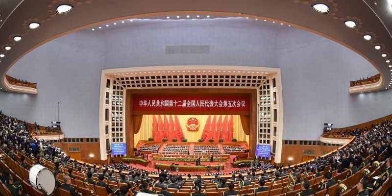 組圖：十二屆全國人大五次會議在北京閉幕