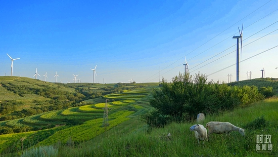 △山西右玉在70多年中從不毛之地變成塞上綠洲，2020年習近平在山西考察時強調要弘揚“右玉精神”。（圖/視覺中國）