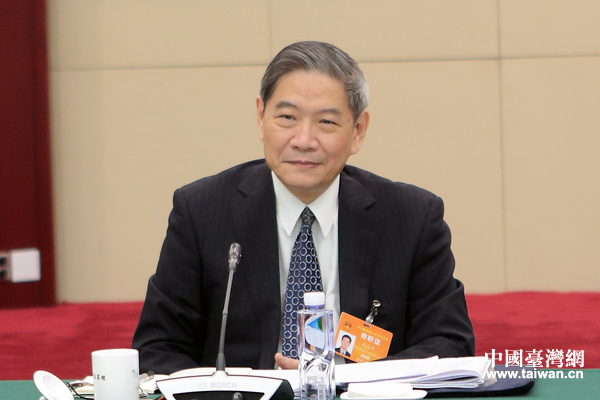 張志軍參加十二屆全國人大五次會議臺灣代表團全體會議